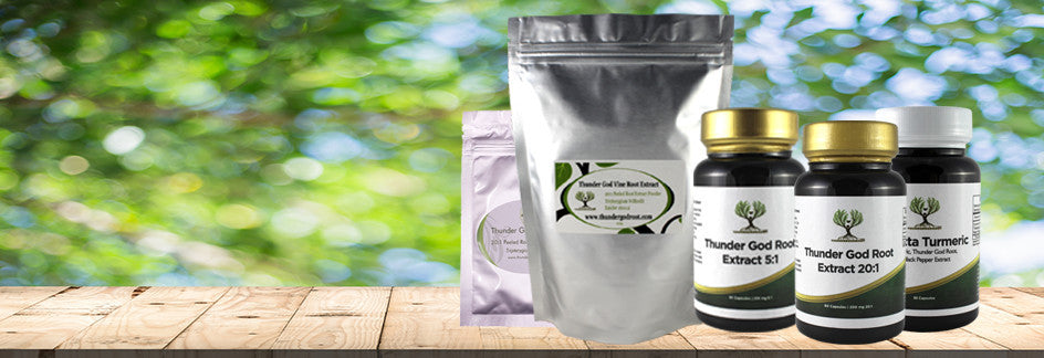 Shop Our Thunder God Vine Products